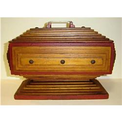 ART DECO TRAMP ART BOX #1626528