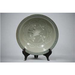 Korea  Celadon  Porcelain  Bowl. #1626537