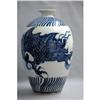 Chinese  blue  and  white  porcelain  vase.   #1626577