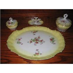 EARLY LIMOGES DRESSER SET #1626589