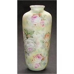 Royal Bayreuth TAPESTRY 3 COLOR ROSES Vase #1626688