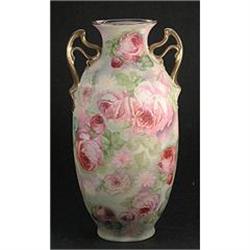 Royal Bayreuth Tapestry ROSES 9 1/2in Vase #1626736