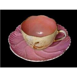 Pink Cup and Saucer #1626909