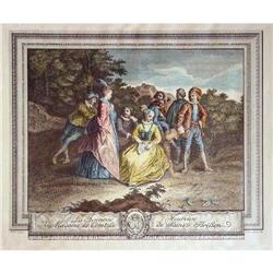 Color Mezzotint La Jeunesse Heureuse #1626916