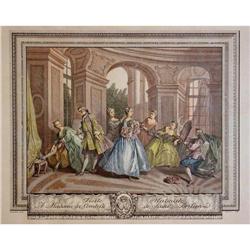 Color Mezzotint Visite Matinale #1626917