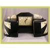 Antique French Art Deco Garniture Mantle Clock #1626942
