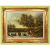 Image 1 : Art Painting Framed Huyffels Landscape Trees #1626968