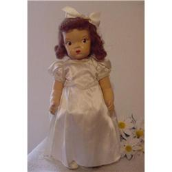 Doll Terri Lee  BRIDE Painted Plastic 1940s #1627171