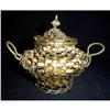 Antique Woven Brass Basket #1627282
