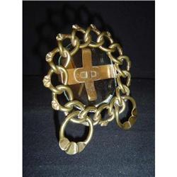 Antique English Round Footed Wedding Ring Frame#1627283