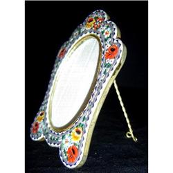 Italian Micro-Mosaic Picture Frame #1627297