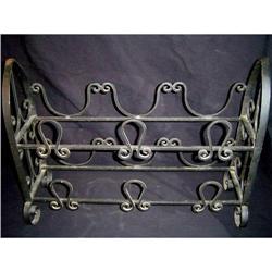 Antique Italian Wine Rack #1627308