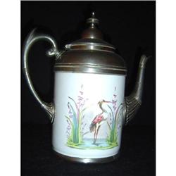 Antique French  Coffee Pot #1627313
