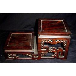 Antique Two-Tier Chinese Export  Display Table #1627315