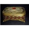 Continental Gilt Jewelry Box #1627331