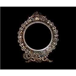 Circa 1890 Bronze Picture Frame Easel #1634041