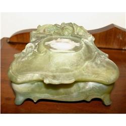 Jewelry Casket Box Incolay Stone #1634042
