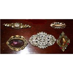 Five Antique Art Deco Art Nouveau Victorian#1634046