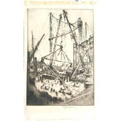 Concrete Conveyer Edison Plant Brooklyn #1634064