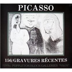 Picasso   156 GRAVURES RECENTES #1634089