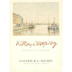 Champion   Aquarelles et Ceramiques #1634409