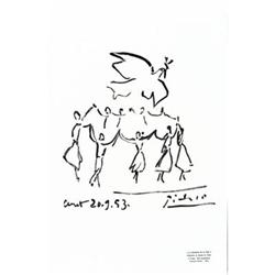 Picasso   La Sardanne de la paix #1634663