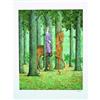 Image 1 : Magritte Lithograph facsimile signed with#1634673