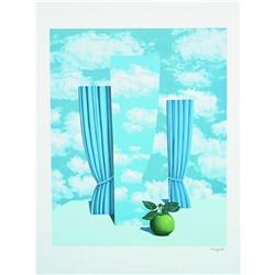 Magritte Lithograph facsimile signed with#1634680