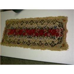 Large Dresser Runner with Gold Fringe  #1634707