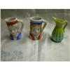Image 1 : Lot of 3 Occupied Porcelain Pitchers/Creamers  #1634722