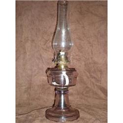 Gorgeous Vintage Glass Kerosene Lamp #1634726