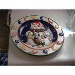 FROSTY SNOWMAN PLAQUE SIGNED. Priced Lowered #1634730