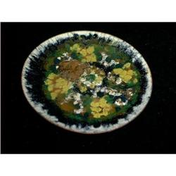 Unique Enameled Thick Copper Plate #1634732
