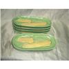 Image 1 : Set of 6 Porcelain Corn Dishes #1634788