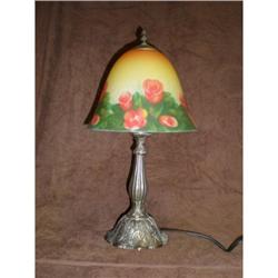 Gorgeous Reverse Painted Lamp #1634815