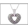 Image 1 : PUFF HEART PENDANT TZAVORITES DIAMONDS WAS $550#1634838