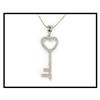 Image 1 : KEY DESIGN DIAMOND PENDANT WAS $450.00 #1634839