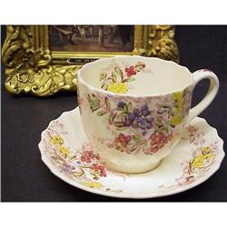 COPELAND SPODE CHINA CUP /SAUCER - FAIRY DELL #1634991