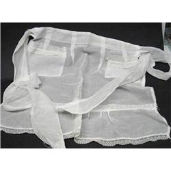 VICTORIAN LACE/ORGANDY APRON #1635010