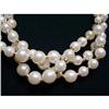 Image 1 : Lovely Twisted Triple Strand - PEARLS #1635030