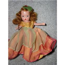 Nancy Ann jointed Autumn bisque doll #1635118