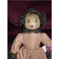 12"  Oil Cloth Doll W/ Stitched Features #1635163