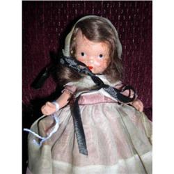 5.5" Pudgy Jointed Quaker Maid Nancy Ann #1635172