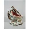 Image 1 : Unique Majolica Shell & Bird Vase #1635690