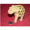 Image 1 : Wonderfully Carved Onyx Elephant with Baby  #1636261