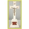 Image 1 : French Religious Crucifix Standing Jesus Christ#1636398