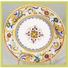 Image 1 : Italian Deruta Plate Hand-Painted FC #1636403