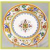 Image 1 : Italian Deruta Plate Hand-Painted FC #1636404