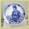 Image 1 : Blue Delft Plate Transferware Perugini Chemkefa#1636431