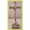 Image 1 : French Religious Crucifix Standing Rococo #1636444